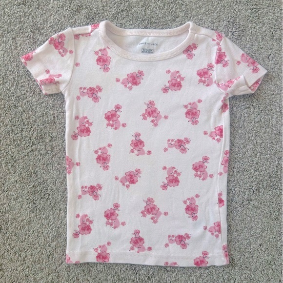 Janie and Jack Good Night Short Pajamas in Poodle Perfect, size 3 - Picture 6 of 11